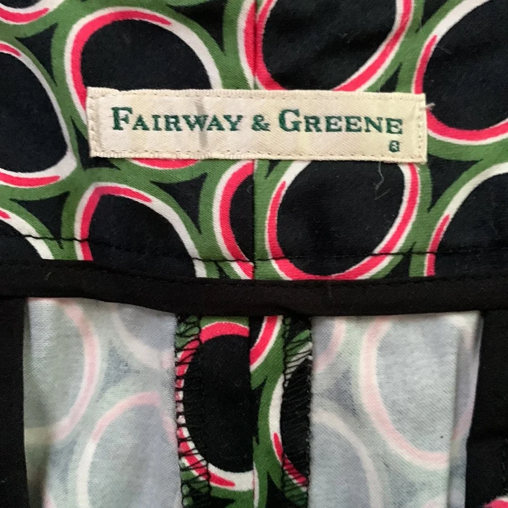 Fairway & Greene Cotton Golf Shorts 10 NWOT Bermuda Walking Stretch Casual